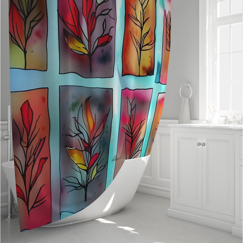 Rideau de douche Cohdi, H 72 po x l 70 po