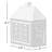 Gingerbread 6.1'' H Stoneware Tabletop Lantern