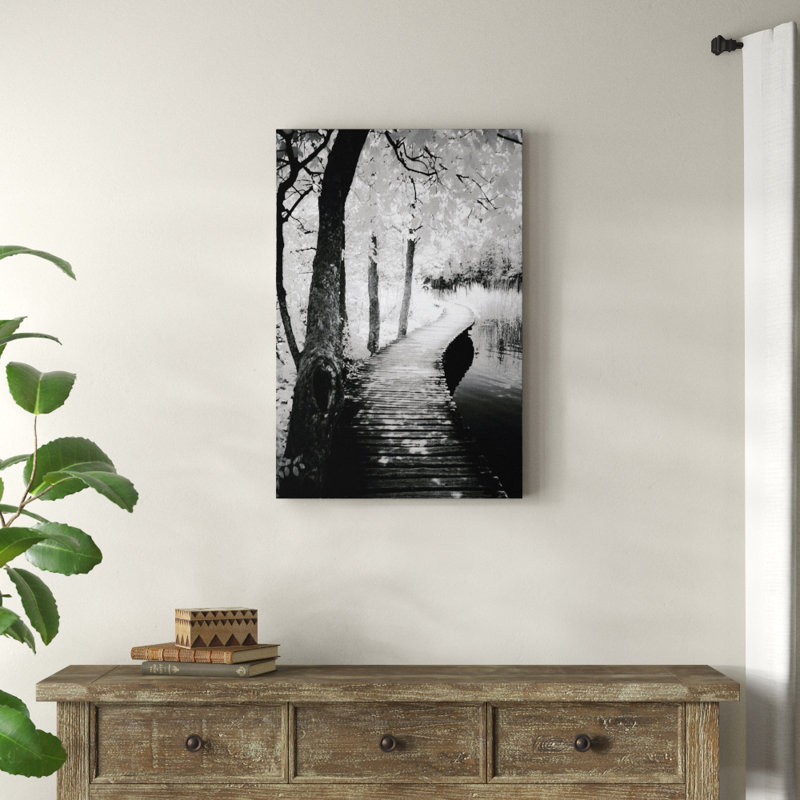 «Take a Walk», reproduction d'impression sur toile tendue, H 20 po x l 16 po x P 1,5 po