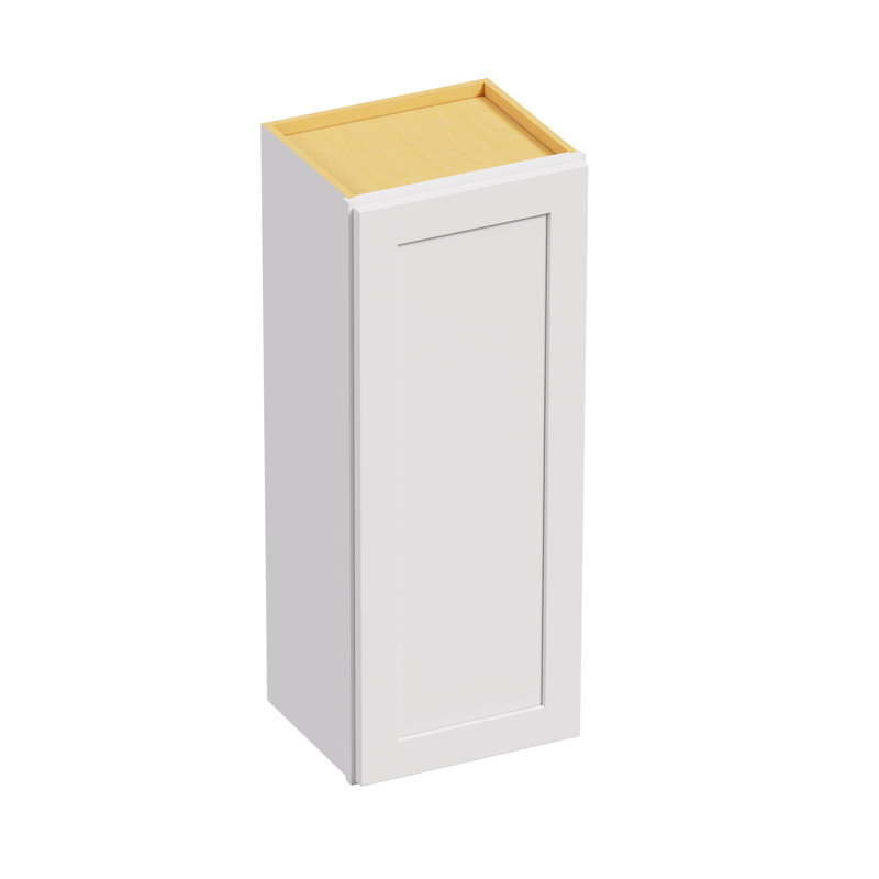 Armoire de rangement murale Shaker, cuisine, garage, buanderie, 30", 12", Blanc
