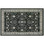 Tapis d'intérieur lavable taupe vintage style bohème vieilli rétro pour salon-1213989501-1213989488