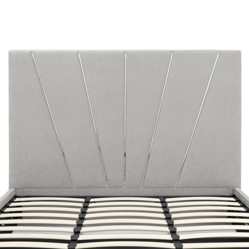 Rose Velvet Bed, King
