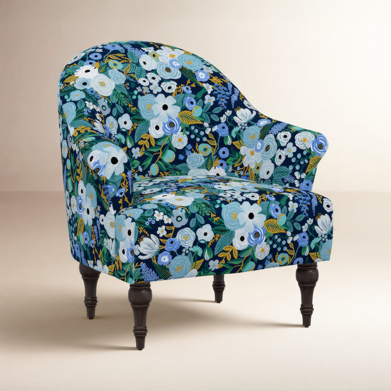 Chaise Josephine, Lin bleu réception en plein air RPC