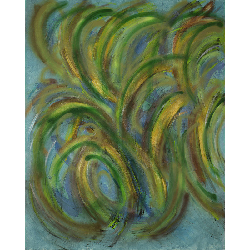 Swirls Painting by Joyce Creiger