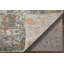 Tapis gris à motif abstrait moderne Lenda-1633867961