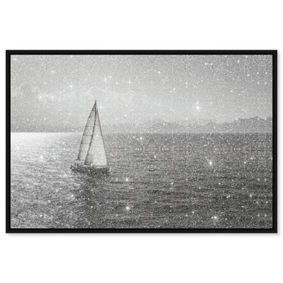 Edge Of Silence Print by Oliver Gal
