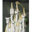2025 Cinderella Castle Silverplate Ornament