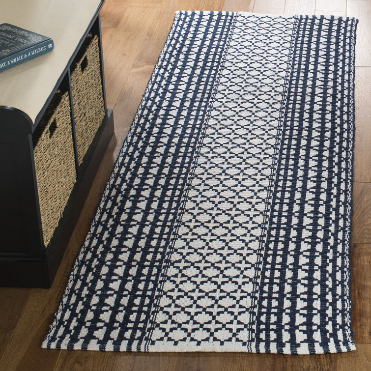 Amaral Hand Woven Cotton Geometric Rug