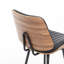 Mid-Century Swivel Bar Stool With PU Leather Seat-482110717