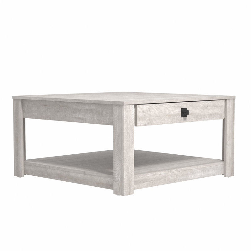 Allyannah Coffee Table with Drawer, Dusty Gray Oak