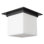 Mineral 11-in Brass Flush Mount