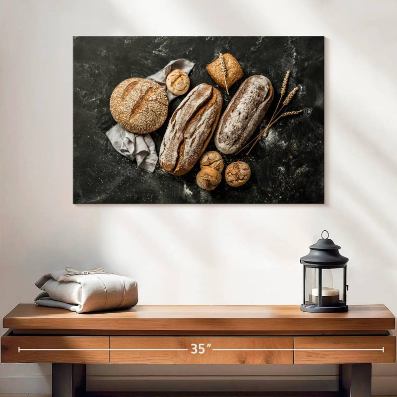 Yarlin Handmade Rye Loaves, 16" H x 24" W