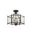 Lustre géométrique à 4 lumières Amores