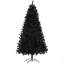 Arbre de Noël artificiel de 9 pi de hauteur, arbre de Noël non éclairé avec 2132 pointes de branches, ouverture automatique, base en acier, décoration des Fêtes pour le bureau personnel-1677555622