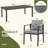 Maurice 9-Piece Hand-Woven Rope Patio Dining Set With Gray Cushions And Umbrella Hole