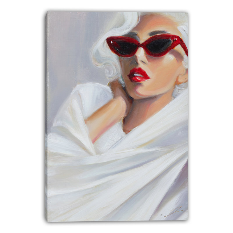 Toile blanche avec abat-jour en soie blanche, H 36 po x l 24 po x P 1,5 po