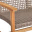 Causeuse Hampton Wood + Wicker
