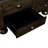 40" Rectangle Single Coffee Table with Storage Drawers-1153873556