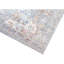 Hand Knotted Wool Area Rug in Silver