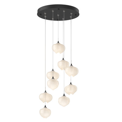 Luminaire suspendu géométrique à 9 lumières Ume