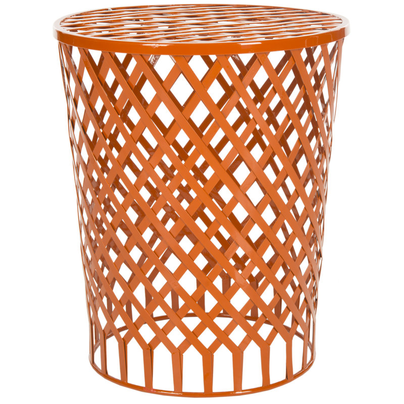 Tabouret d'appoint en treillis de fer Saphira, Dark Blue