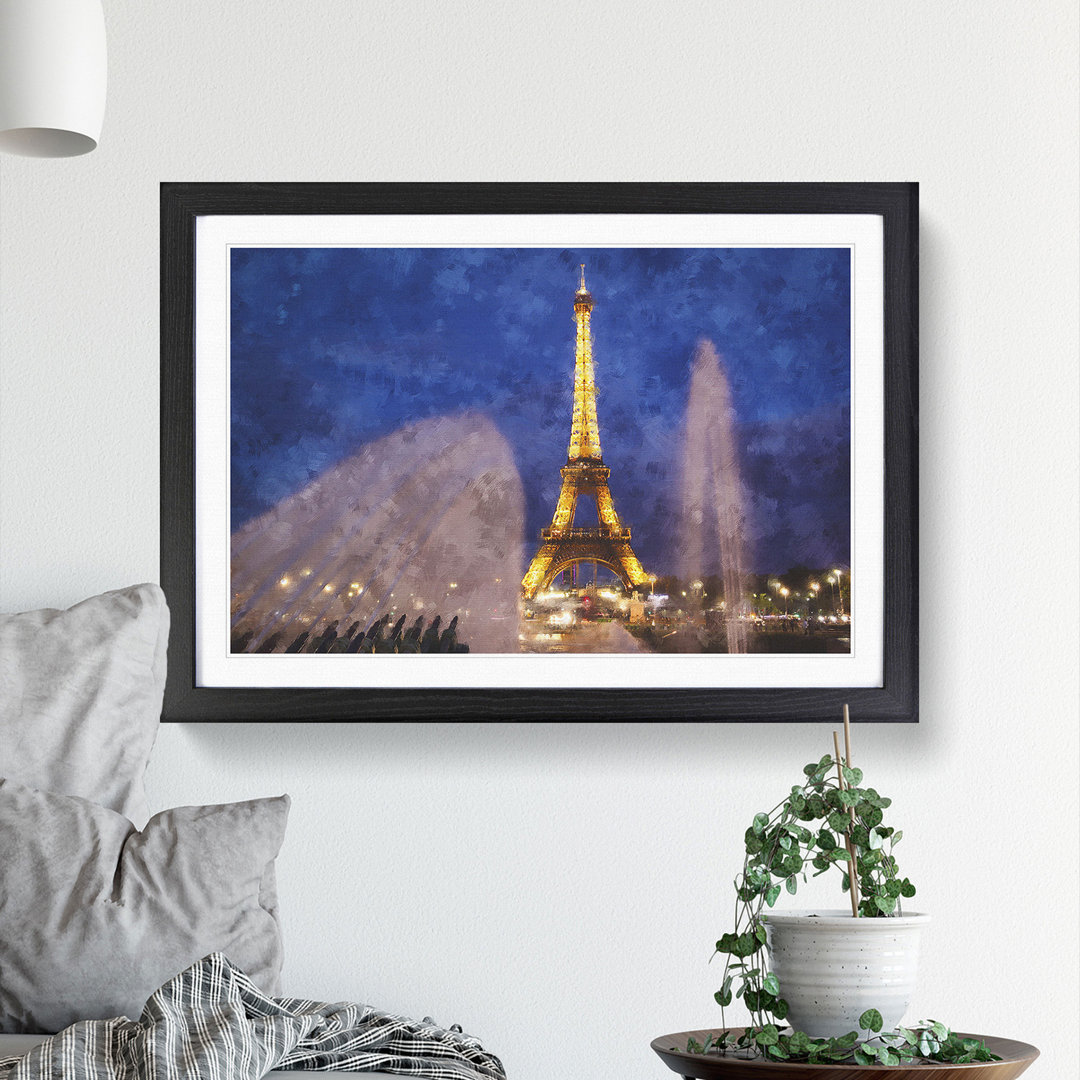 Eiffel Tower Vol.6 - Picture Frame Graphic Art