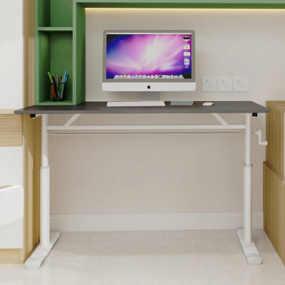 Bureau d'étude réglable pour enfants et adultes - Bureau multifonctionnel réglable en hauteur pour la maison / le bureau, conception compacte