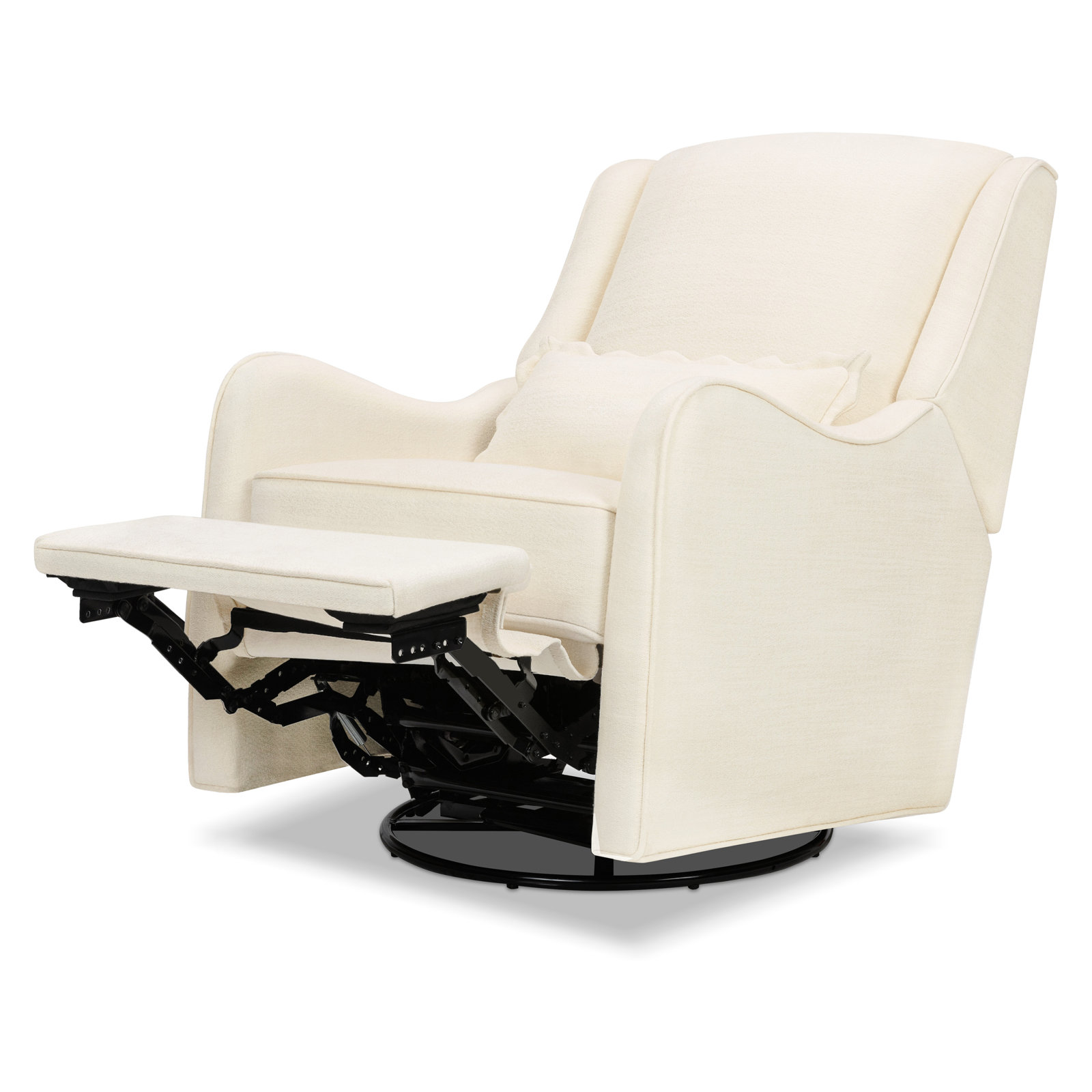 Devon Swivel Glider, Performance Ivory