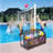 Poolside Float Storage, Outdoor Storage, Patio Poolside Float Storage Basket, Storage Box, Outdoor Pool Caddy-104276184