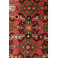 Tapis décoratif floral tribal rétro fait à la main 3 x 5 pi Floral