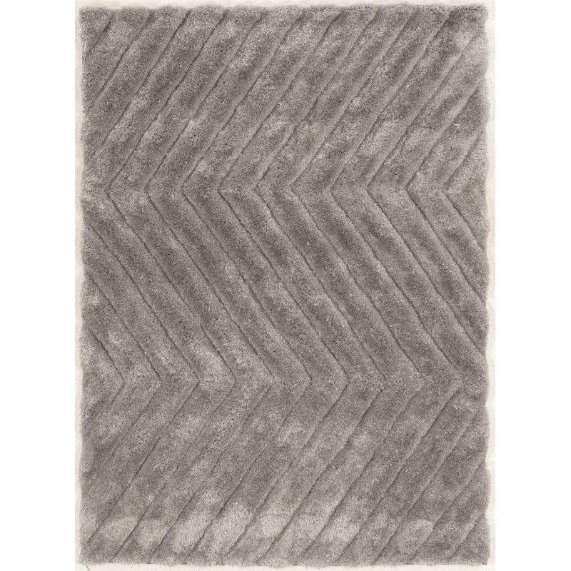 Hand Tufted Indoor Rug, Rectangle 1'10" x 2'10"