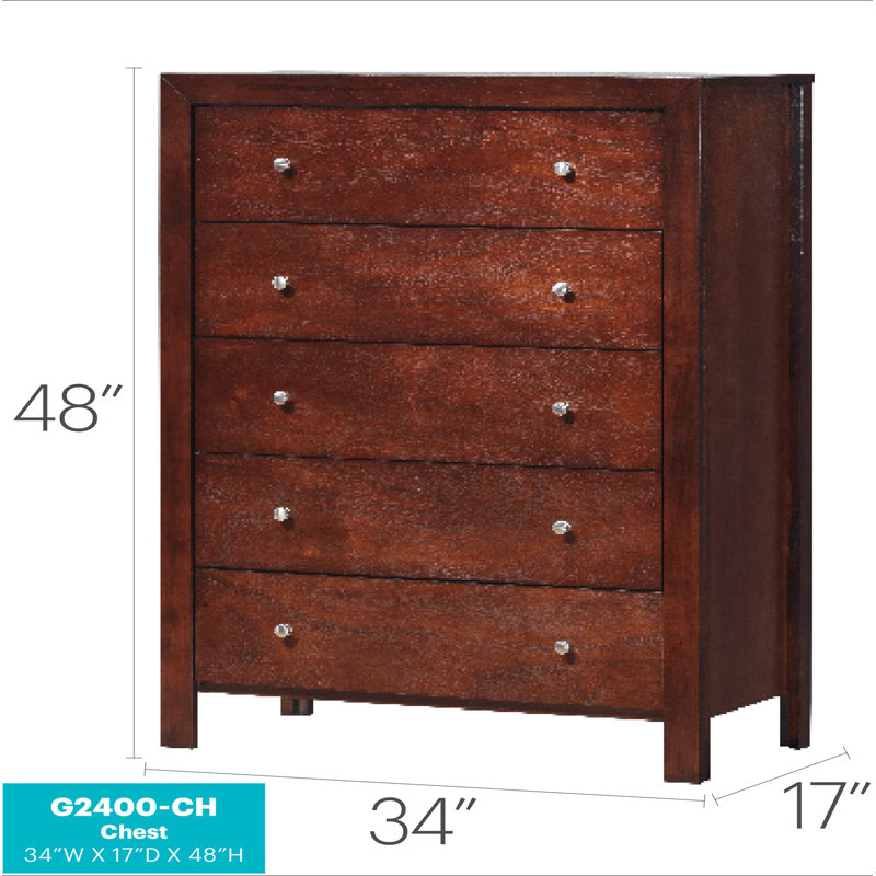 Commode Burlington G2400-CH, Cerisier