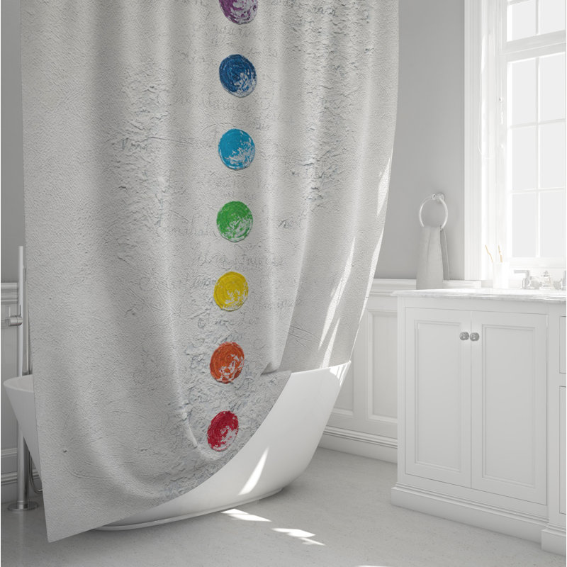 Rideau de douche Shalie, H 72 po x l 70 po