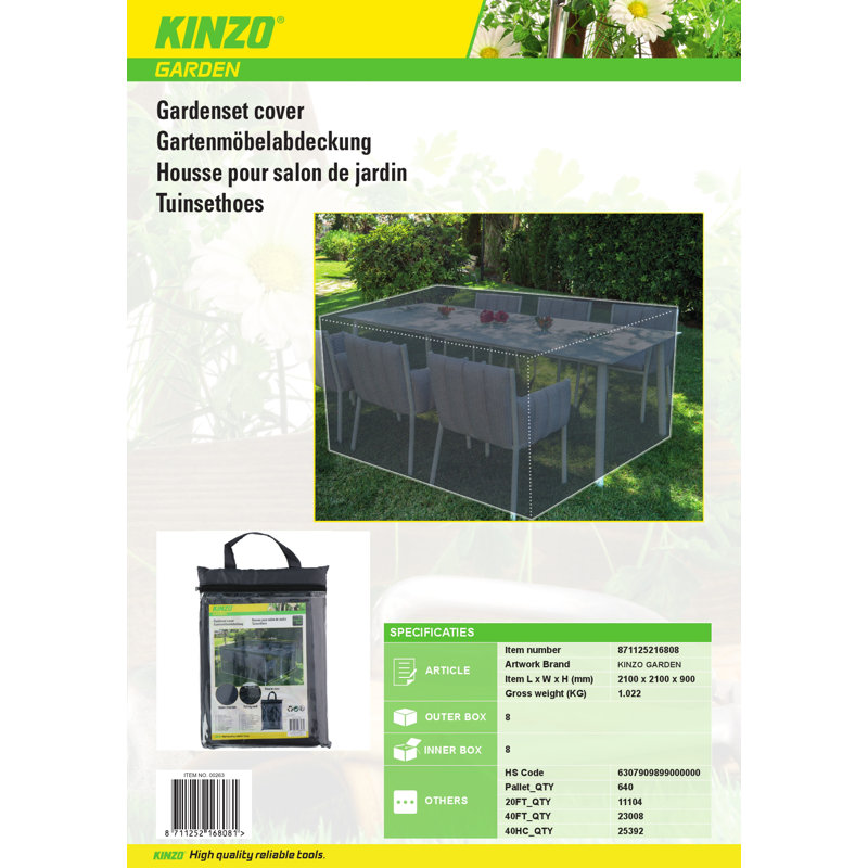 Patio Dining Set Cover