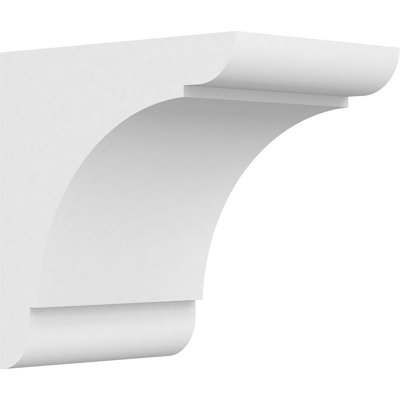 7"W x 10"D x 10"H Standard Olympic Architectural Grade PVC Corbel