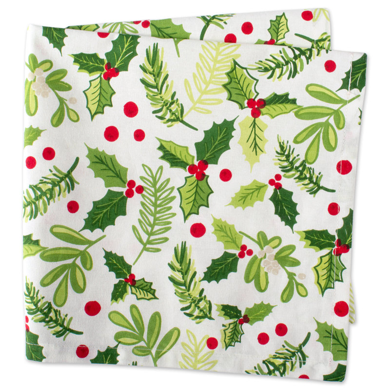 Serviette 20 po boughs print Mcmanis