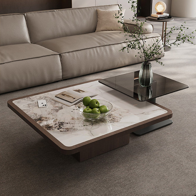 Ensemble de tables basses Modern, H 11,4 po x L 39,4 po x l 39,4 po