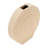 7" Dolomite Round Vase, Solid Color, Modern Touch to Any Room-1618329403