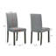 Chaises de salle à manger rembourrées Modern