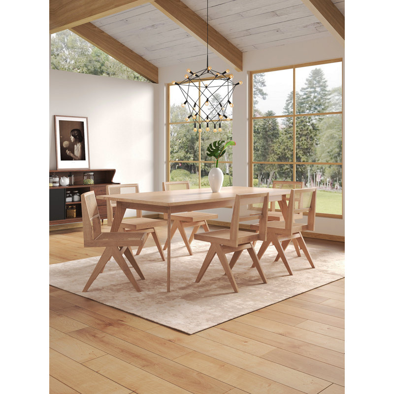 Chaise en bois Hamlet - Ensemble de 2, Naturel