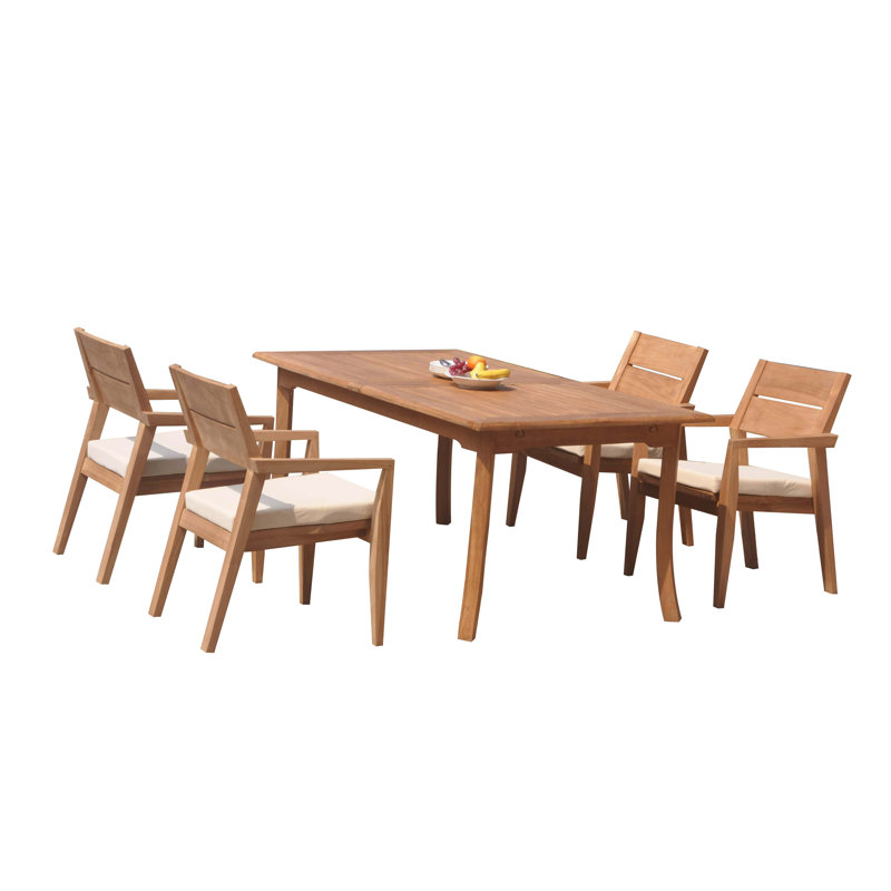 Ensemble de salle à manger Maston, 4, H 30,5 po x l 71 po x P 40 po
