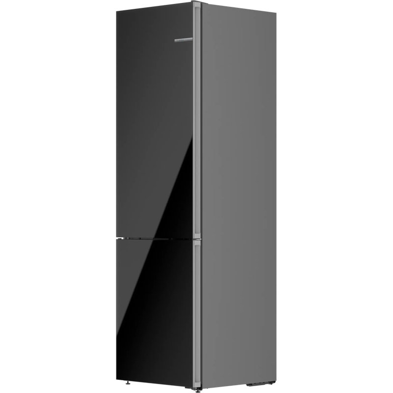 Free-Standing Fridge-Freezer, Black