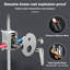 10'' Complete Shower System with Rough in-Valve-94351434