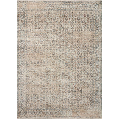 Angela Rose x Loloi Blake Beige / Denim Area Rug