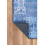 Tapis décoratif tissé bleu à patchwork-1693711197