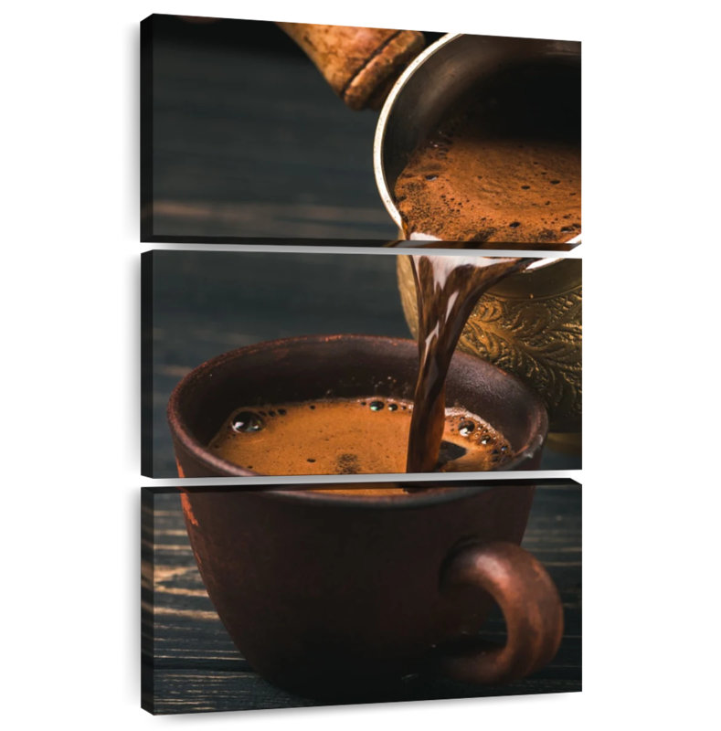 Yarlin versant du café turc, H 50 po x l 32 po