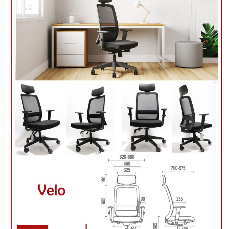 Velo Executive Chair with Headrest