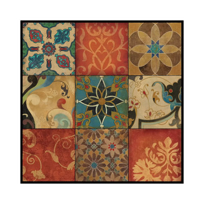 Mosaic by Asia Jensen - Wrapped Canvas Painting