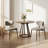Westhampton Upholstered Dining Chair with Metal Frame-1672405319