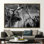 Superbe affiche murale «Deer Wildlife» - idéale pour les amateurs de décoration de loft et d'animaux